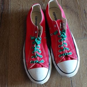 Converse Chuck Taylor's,  red, size 11